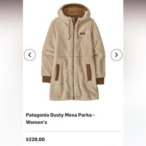 Patagonia Dusty Mesa Parka | Women’s S